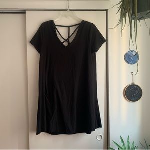 Short Sleeve Cutout Dress